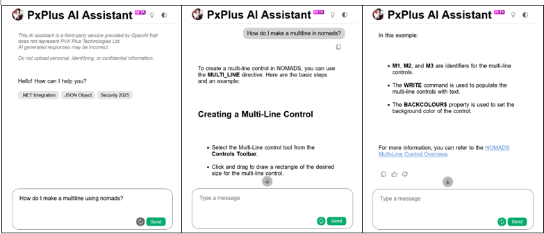 screens screenshot of a chat